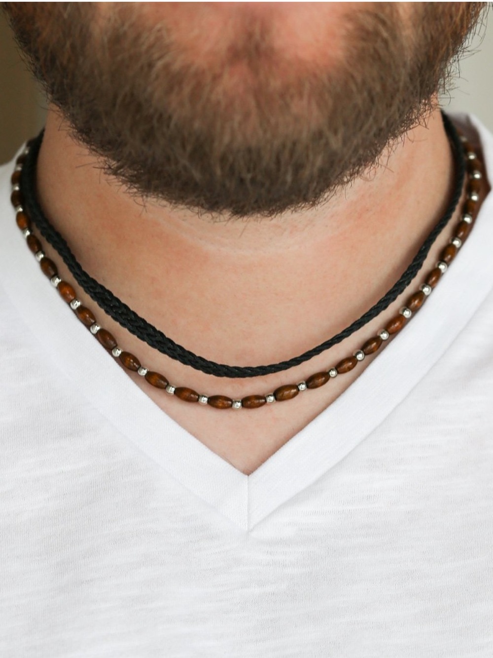 Urban Beads & Cord Choker